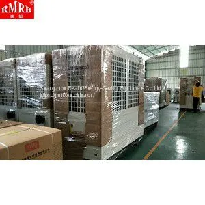 Professional Ultra-low Temperature Modular EVI Air Heater 59.5kw Automatic Defrosting thumbnail-4