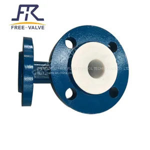 Fluorine elbow