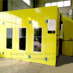 Car Auto Painting/Spraying Booth With Gas/Oil Burner/Electric Heater thumbnail-1