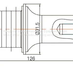 Flange Type Reverse Horn Ultrasonic Piezoelectric Transducer , Sealing High Power Ultrasonic Transducer thumbnail-2