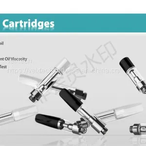 Empty Cbd Oil Cartridges Wholesale Cbd Vaporizer Vape Pen Leakproof Food-grade 0.5ML/1ML 510 Universal CBD Cartridegs thumbnail-3