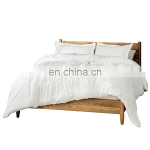 Warehouse Sale 3 Piece Extra Large Plain 100% Microfiber Duvet Cover Set thumbnail-7