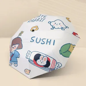 Sun Umbrella Sunshade Umbrella Sunny Umbrella Sunscreen Umbrella UV Protection Girl Male Dual Purpose Automatic Umbrella Small Portable Umbrella thumbnail-4