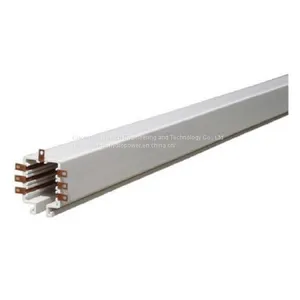 Long Lifetime Low Voltage Power Distribution Copper and Aluminum Insulation Insulated Shell High Conductivity Compact Sandwich Lighting Illumination Busbar Busway Trunking System thumbnail-2