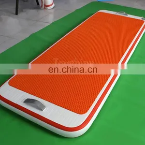 Custom Logo Eco Friendly Inflatable Water Yoga Mat Wholesale Non Slip Foldable Yoga Mat On Water thumbnail-3