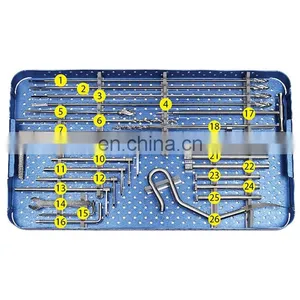 Guaranteed Quality Femoral Reconstruction Interlocking Nail Instrument Set Orthopedic Surgical Intramedually Nail Instruments thumbnail-1