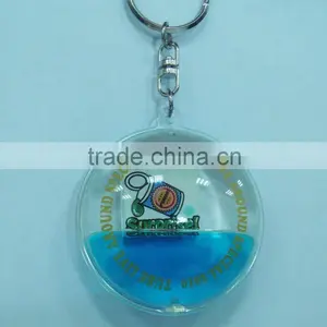 Promotional Custom Shaped With 3D Dog Floater Acrylic Keychain, Wholesale Plastic Keyring thumbnail-3