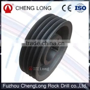 High Quality Large v Belt Aluminium Belt Pulley Flat Belt Pulley thumbnail-3