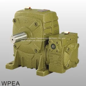 Wpa Worm Shaft Reducer Wp Series Worm Gear Reduction Gearbox Worm Speed Reducers thumbnail-2