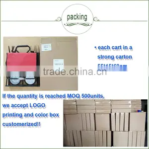 (73007) 600D Cloth in 150Lbs Trolley Foldable Huge Storage Four Wheel Metal Garden Wagon thumbnail-5
