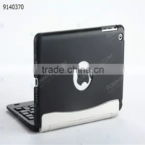 Bluetooth Keyboard for IPad Mini,Black Separable Aluminum + Plastic Keyboard thumbnail-2