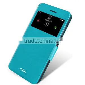 MOFi Original Leather Dot View Case for Vivo X6, Mobile Phone Flip Cover Housing for Vivo X6 thumbnail-4