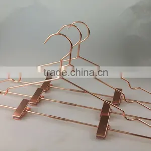 Fashion Metal Wire Clothes Clips Hanger for Heavy Coat thumbnail-1