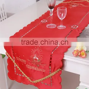 High Quality Cheap Modern Tablecloth Designs Wedding Embroidered Tablecloth thumbnail-1