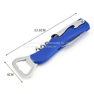 Multifunctional Red Wine Cork Screw Bottle Opener With Knife Kit Beer Bottle Opener thumbnail-4