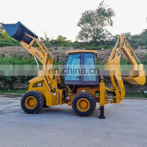 Factory Supply Professional Road Construction Heavy Duty Chinese Multifunction 2.5 Ton Backhoe Loader thumbnail-5