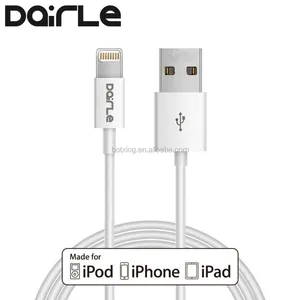 Good Quality White MFi Power Cord Portable Phone Charger for Cable Iphone Certificated MFi Original for Iphone 5 6 7 8 X thumbnail-3