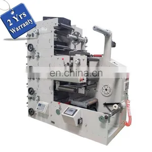 UTR480 Multicolor Electric Pad Sticky Note Flexo Printing Machine, Cardboard Box Roll Flexographic Printer Machinery thumbnail-1