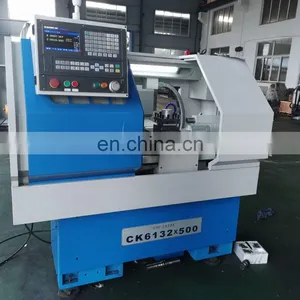 Siemens 808DA Cnc Flat Bed Lathe CK6132x500 With High Precision thumbnail-4