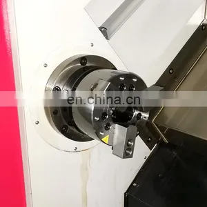 High Precision Mini Slant Bed CNC Lathe Machine CK36L for Metal Threading With CE thumbnail-4