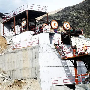 Rock Stone Primary Jaw Crusher PE600x900 for Crushing Aggregates thumbnail-5