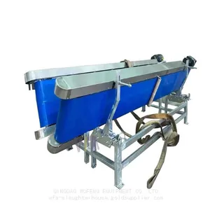 Sheep Slaughterhouse Restraint Conveyor For Lamb Slaughtering Machine thumbnail-2