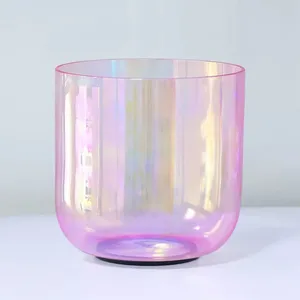 Wholesale 3/4th Octave Sound Healing Bowls Design Crystal Singing Bowl Crystal Grail 440/432Hz thumbnail-1