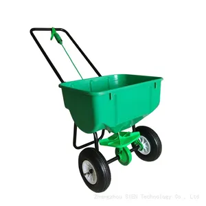 Handheld Manual Grass Seeds Hand Manure Fertilizer Sand Salt Spreader thumbnail-2