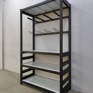 Light Duty Cargo Steel Plates Shelves Rack Household Cloth Display Shelf thumbnail-2