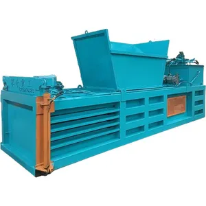 Industrial Solid Waste Baler Decorative Domestic Waste Baler Factory Source for Apparel Beverages Textiles Bottles Pouches Cases thumbnail-1