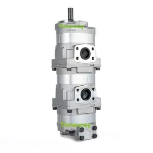 Gear Pump Assembly 705-55-24110 Hydraulic Gear Pump for Repair LW100 Komatsu Wheel Loader Crane Machine thumbnail-1