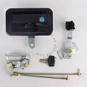 Original SANY Cabin Door Lock Latch Handle Kit | Stainless Steel Pestillo Puerta Cabina for SY75C SY215 Excavators thumbnail-5