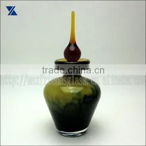 Hand Blown Marble Texture Aroma Glass Diffuser Bottle thumbnail-1
