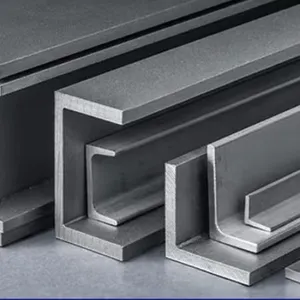 Channel Steel，Standard: GB/T 707, ASTM A36, JIS G3101 • Material: Q235B, Q355B, SS400, A36• Length: 6m, 9m, 12m or Customized Length thumbnail-1