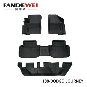 for Dodge Ram 1500 2500 Journey Durango 3D Car Floor Mat Luxury Carpet Easy to Clean Anti-slip Makers Custom All Weather Zero Formaldehyde Waterproof thumbnail-2