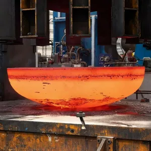Pressed Torispherical End Cap for Pressure Vessel Fabrication Carbon Steel Alloy Steel thumbnail-1