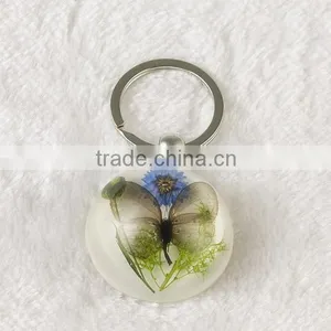 Promotional Gifts Wholesale Crystal Butterfly Key Chain thumbnail-1