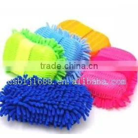 Factory Direct Top Sales Microfiber Small Chenille Car Cleaning Gloves & Blocks thumbnail-1