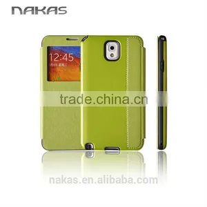 Window Smart View Leather Flip Phone Cover for Samsung Galaxy Note 3 thumbnail-1