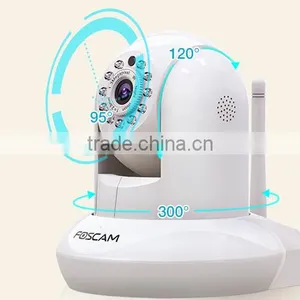 P2P Foscam FI9831P V2 Wireless IP Camera H.264 SD Storage DDNS Onvif White Quality Choice thumbnail-1