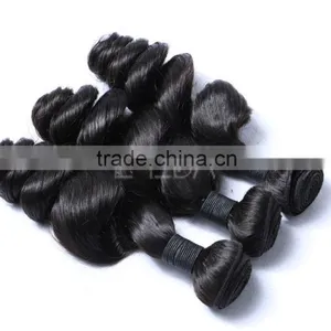 Thick Virgin Brazilian Hair 3 Bundles Good Soft Indian Virgin Hair Thick Bundles Hair Weaving Supplier's Choice thumbnail-1