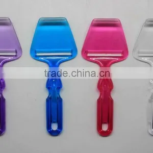 NEW DESIGNED PLASTIC & STAINLESS STEEL CHEESE SERVER, TRANSPARENT thumbnail-4