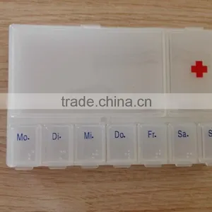 Plastic Dispenser Pill Reminder Box thumbnail-2