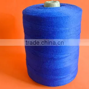 A206 Blue 100 Virgin Polyester Industrial Bale Sewing Thread thumbnail-1