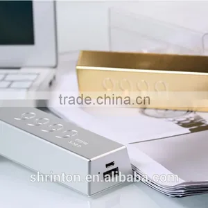 Gold BAR, Hot Selling Power Bank 6666mah From China Power Bank Factory thumbnail-4