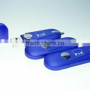 Data Preloaded Plastic Usb Flash 2gb With Logo Printing thumbnail-1