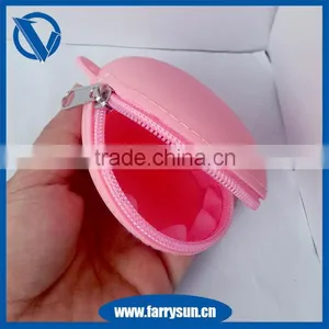 12 Years Factory Direct Round Cartoon Purse/ Zippper Wallets/silicone Pink Wallet thumbnail-4