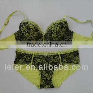 Fashion Plus Size Bra Set thumbnail-1