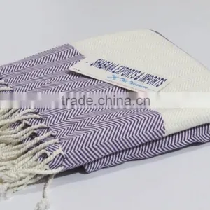 Thick Cotton Peshtemal Turkish Face Bath Towel Beach Towel Hammam Fouta thumbnail-3