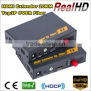 2016 China Best Selling 3D HDMI Fiber Optical Extender Support Point-to-point Mode thumbnail-1